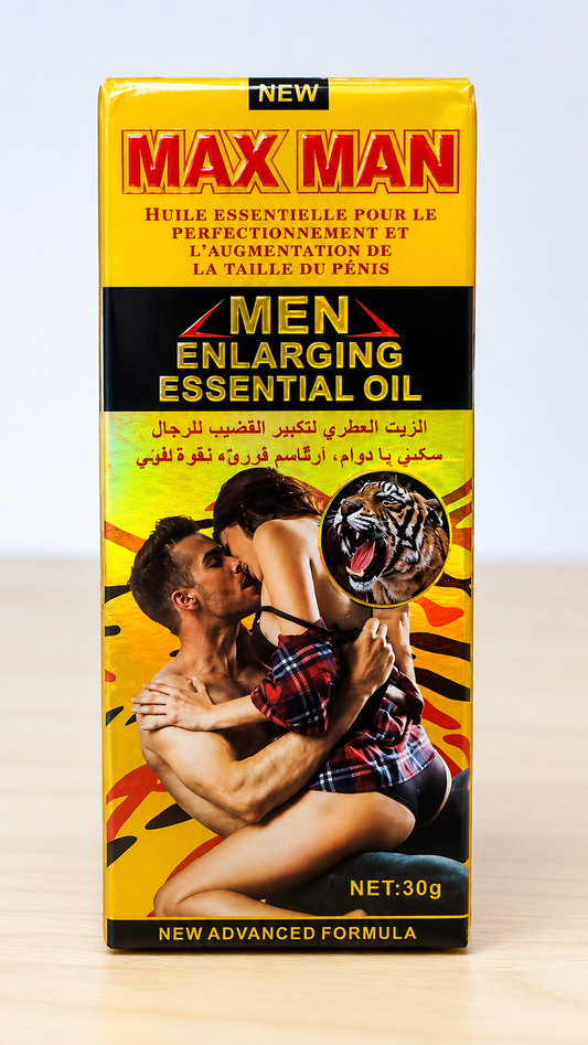 MAX MAN External Intimate Massage Oil for Men, 30g
