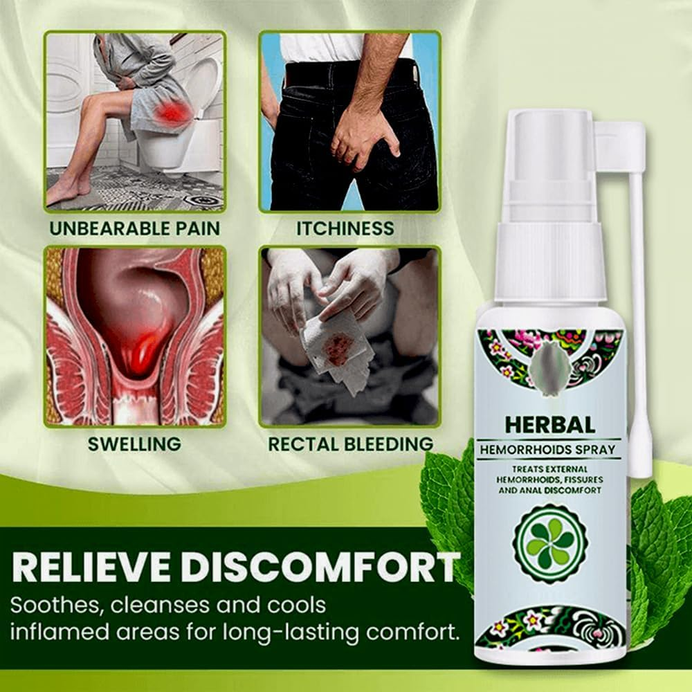 Hemorrhoid Treatment - Fast Relief with Hemocare Herbal Hemorrhoids Spray
